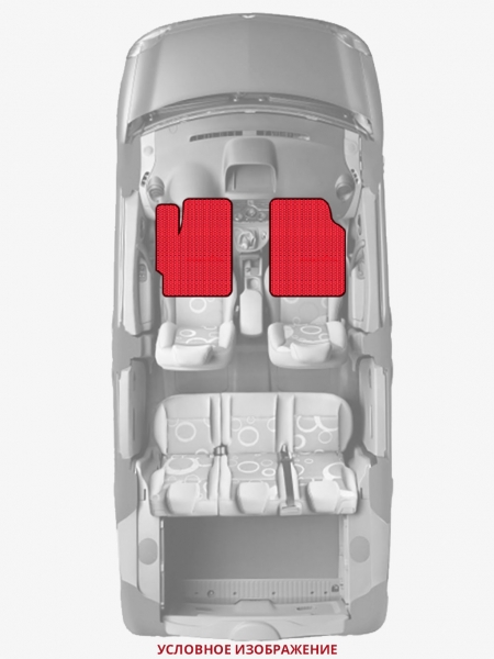 ЭВА коврики «Queen Lux» передние для Audi Q7 (1G)
