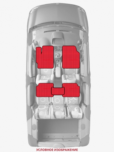 ЭВА коврики «Queen Lux» стандарт для Audi V8