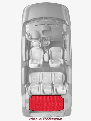 ЭВА коврики «Queen Lux» багажник для Volvo 740